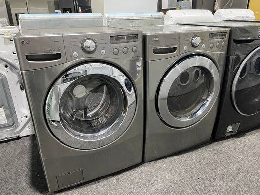 LG Front Load Washer & Electric Dryer Set