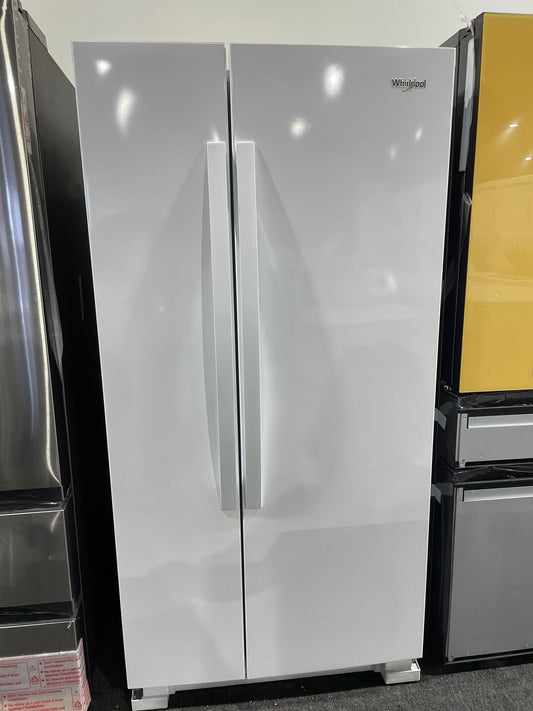 Whirlpool 33” Side by Side Refrigerator